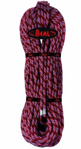 Beal Unisex – Erwachsene Diablo Kletterseil, Dunkelrot, 80m