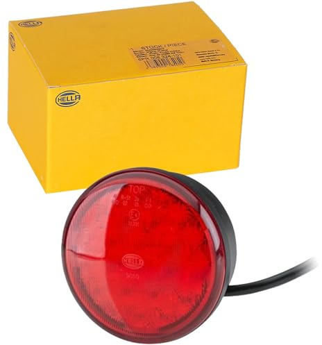 HELLA 2SB 959 010-001 Rearlight - LED - 24/12V - mounting/Bolted - Lens Colour: Red - LED colour: Red - Cable: 2500mm - Plug: open cable ends - left/right - Quantity: 1