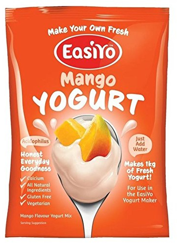 Easiyo Mango-Joghurt-Mix 225G - Packung mit 2