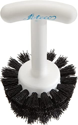 Ateco 1659 with Stiff Nylon Bristle Muffin Pan Cleaning Brush Head with, 2-Inch Diameter