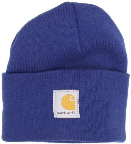 Carhartt Acrylic Mütze Beanie dunkel Cobalt A18DCB, blau, A18