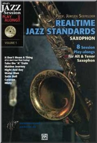 Realtime Jazz Standards - Saxophon Noten [Musiknoten]