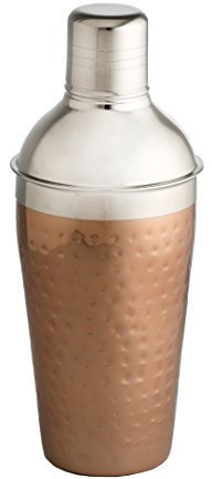 Cocktail Shaker Copper Hammered