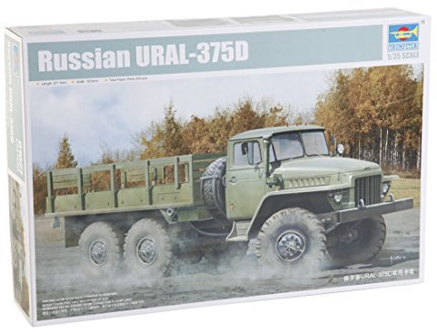 Trumpeter 01027 - Modellbausatz Russian URAL-375D