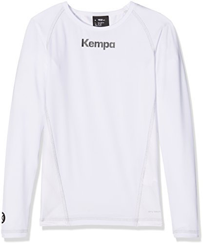 Kempa Kinder Bekleidung Teamsport Attitude Longsleeve, weiß, 152, 200206801