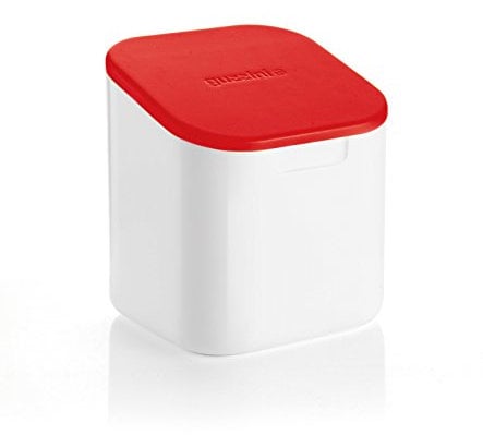 Guzzini Barattolo Not Only Salt Kitchen Active Design, Rosso, 12 x 12 x h14.5 cm