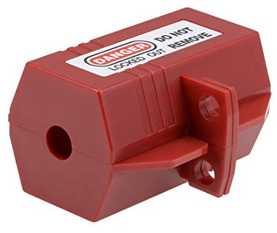 sourcing map Lockout Tagout Device Electrical Large Plug Lockout Tagout Box Lock Device for 13mm Cable Dia