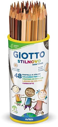 GIOTTO Stilnovo Hauttöne, 30,5 x 10,2 cm, 48 Stück