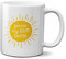 You are My Sunshine Mug - Inspirational Quote Meaningful Change Present Gift Idea Coffee Tea Ceramic Handle Idea Heavy Duty Handle Dishwasher and Microwave Safe (White)