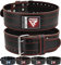 RDX 4” Gewichthebergürtel Leder, IPL USPA Genehmigt, 12 Verstellbar Löcher 6mm Trainingsgürtel Schnalle, Powerlifting Fitness Krafttraining Gürtel Bodybuilding, Gewichtheben Gepolstert, Männer Damen