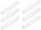 ciciglow Kunststoff Schlauch Verbinder, 10Stück, Schlauch Barb Fitting, Weiß, Gerade Gleiche Barbed Splicer Mender, für Pumpenschläuche, Silikonschläuche(12-12mm)