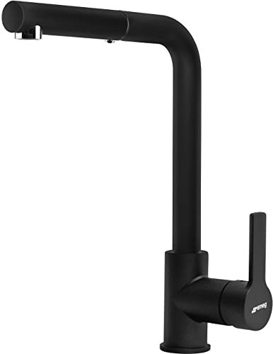 SMEG MID1MN UNIVERSAL Grifo de la cocina, Negro mate