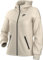 Nike FB8338-110 W NSW TCH FLC WR FZ HDY Maglia Lunga Donna Pale Ivory/Black Taglia XL