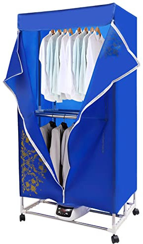 Froulaland Sèche-Linge Électrique À Économie D'énergie avec Chauffage pour La Maison 1500 W Séchage Rapide, Capacité 15kg pour Maison Couche Armoire Séchoir avec Télécommande