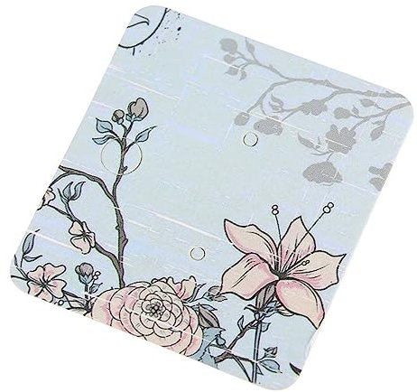 STOBOK 200st Anzeigekarten Für Ohrringe Ohrstecker Karte Ohrring-anzeigekarten Etiketten Schmuckanhänger Ohrringkarten-Tags Ohrringkarten Für Schmuck Ohrringhalter Drucken