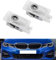 AutoQi Willkommenslicht für BMW F40 F44 G42 G20 G21 G22 G23 X1 U11 iX1 LED Projektor Logo Einstiegsbeleuchtung Laser Türlicht, 2 STK (///M-Power)