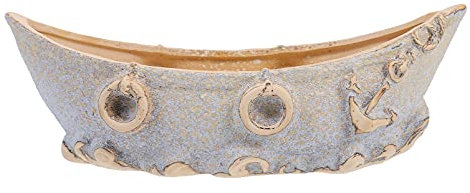 Orchid Pot Outdoor Table Decor Boat Flower Planter Succulent Plant Pots Ceramic Planter Desktop Flower Pots Bonsai Planter Planting Container Vintage Home Decor Bonsai Pots