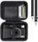 Khanka Kodak Mini Shot 2 ERA/Mini Shot 2 Retro-Sofortbildkamera und Fotodrucker/Mini 2 ERA Fotodrucker Harte Reise-Schutztragetasche mit Schultergurt, Tasche, schwarz