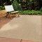 In & Outdoor Teppich Wetterfest Wohnzimmer Balkon Küchenteppich Terrassenteppich Flachgewebe Sisaloptik Meliert Einfarbig Natur beige 200x280 cm