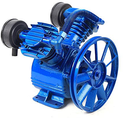 Compresor de aire de 2200 W, 2 cilindros, 3 CV, tipo V, tipo V, tipo de compresor de aire comprimido, para 250 l/min, 8 bar