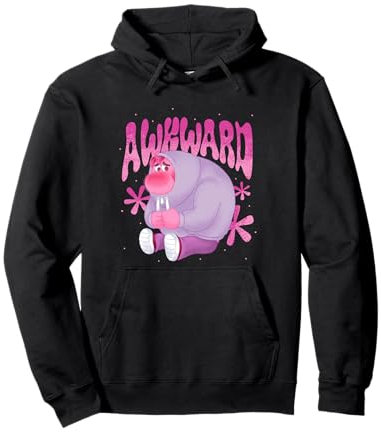 Disney Pixar Inside Out 2 Awkward Embarrassment Retro Shot Felpa con Cappuccio