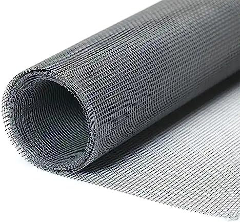 MYUYEE Rotolo di zanzariera per finestre in Acciaio Inossidabile Rotolo di Rete Metallica per zanzariera per finestre in Acciaio Inossidabile 304 Rotolo di Rete di,1x1m