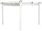 Paris Prix Pergola avec Toit Lazio 295cm Blanc