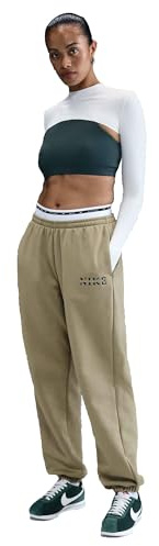 Nike - Nike Sportswear Phoenix Fleece Trainingshose mit Hohem Taillenbund für Damen, Pantaloni da Ginnastica Donna