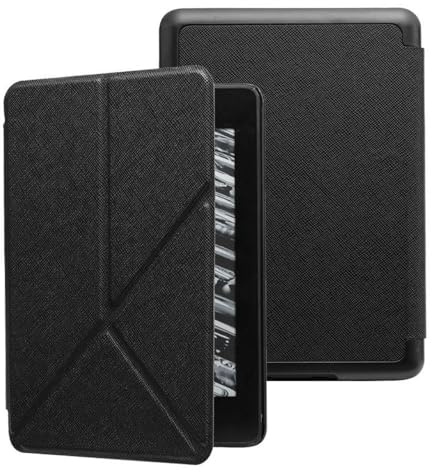 Schutzhülle für Amazon Kindle Paperwhite 4 (10. Generation) 2018 veröffentlichtes Modell PQ94WIF E-Book-Hülle, ultraleichte, schlanke PU-Leder-Schutzhülle mit automatischer Wake/Sleep-Funktion