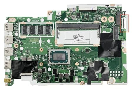LQIYLQNR Carte mère for Ordinateur Portable NM-C821, Compatible avec Lenovo, Compatible avec IdeaPad 3 17ADA05, avec processeur 3050U R3 R5 R7 et 4 Go de RAM.(YM3020 RAM-0GB)