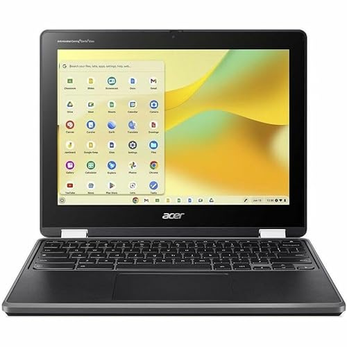 Acer Chromebook Spin 512 R857TN R857TN-C21M Écran tactile convertible 2 en 1 Chromebook WUXGA 60 Hz Intel N-Series N150-8 Go Mémoire Flash 64 Go Clavier Anglais (US) Noir