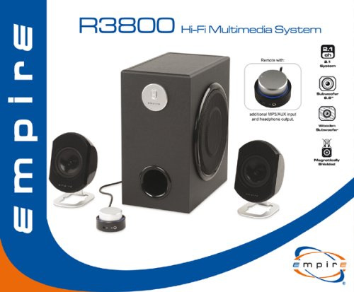 R3800 - 2.1 Audio-System (62 Watt RMS) Multilingual
