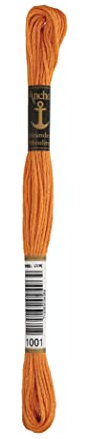 Anchor Sticktwist, 4635000-01001, Farbe:1001, Stickgarne