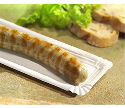 PAPSTAR 81198 Würstchenpappe weiß
