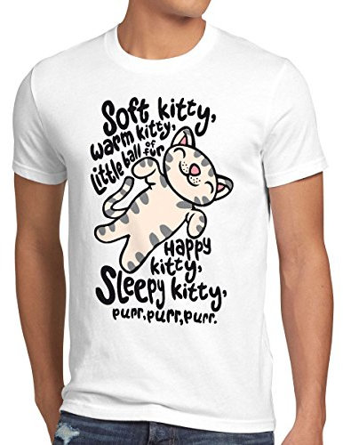 style3 Soft Kitty Herren T-Shirt Sheldon, Größe:XXL;Farbe:Weiß