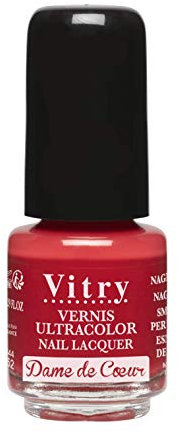 Vitry Mini Nagellack, Dame des Herzens, 4 ml