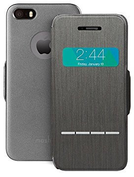 Moshi Sensecover für Apple iPhone 5/5s/SE (schwarz)