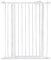 Safetots Puerta para Perros Extra Alta, 81.4cm - 89cm, Blanco, Extra Alta de 104cm de Altura, Puerta para Mascotas con Ajuste a Presión para Perros y Cachorros, Instalación Fácil.