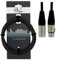 GEWA cavo per altoparlanti Pro Line 1m, nero, connettore REAN, XLR (m) - XLR (f), 190650