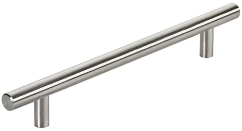 SOTECH Möbelgriff G17 BA 160 mm Ø 12 mm Edelstahl SS201 gebürstet | Schranktürgriff Kommodengriff - perfekt für vielfältige Wohnraumgestaltungen