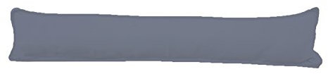 AmigoZone Plain Fabric Draught Excluder Decorative Door or Window Draft Guard, Energy Saver (Set of 1, Grey)