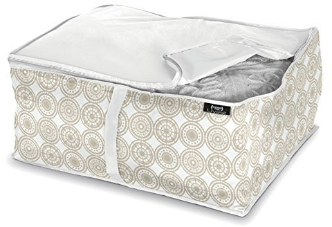 DOMO PAK LIVING Ella Beige Custodia Coperte Large