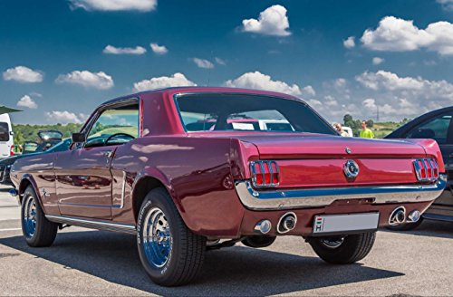 hansepuzzle 46074 - Mustang Puzzle 500 Teile | Fortbewegung Puzzle mit hochwertiger Puzzle Aufbewahrung: Kartonbox und wiederverschließbarem Beutel | Puzzle-Maße: 46 x 30 cm