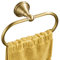Flybath Ovaler Handtuchring Antiquität Messing Kleiderbügel Handtuchhalter für Badezimmer Küchenaccessoires Wandmontage, Bronze gebürstet