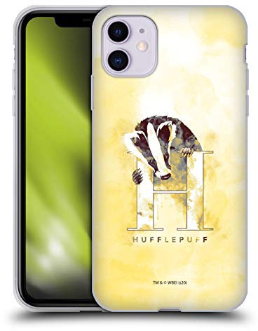 Head Case Designs Offizielle Harry Potter Hufflepuff Deathly Hallows XVI Gel Handyhülle Hülle [Militärischer Schutzgrad] Kompatibel mit Apple iPhone 11