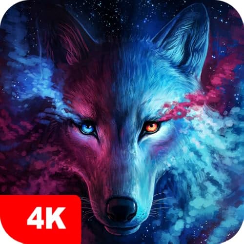 Wolf Wallpapers and Backgrounds apps 4k