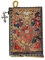 Rosenkranz-Gebetskette mit Gebetsperlen, Beutel für Jesus Christus, der Baum des Lebens, Ranke mit Aposteln, 2-seitig auf der Rückseite, Marienmotiv, 13,7 cm, religiöses Geschenk