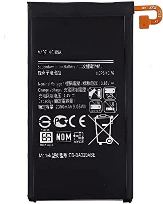 Bestome EB-BA320ABE 1ICP5/40/76 Ersatz Akku Kompatibel mit Samsung Galaxy A3 2017 A320 A320F 3.85V,2350mAh