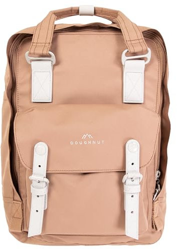 Doughnut MACAROON Rucksack Monet Series Unisex 16L mit Laptopfach I Studenten-Rucksack funktionell & handgefertigt I ideal als Reise-Rucksack oder leichter City-Rucksack I Daypack in Mushroom