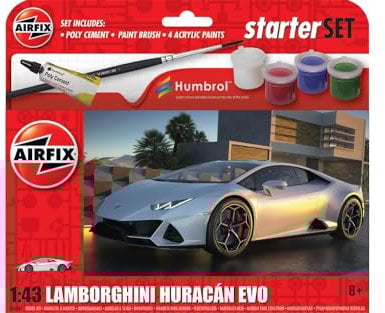 Airfix 1/43 Starter Set - Lamborghini Huracan